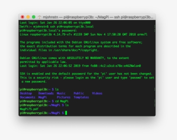 The Basics Of The Command Line - Mac Terminal Error, HD Png Download, Transparent PNG