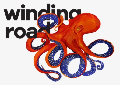 Clipart Road Winding Road - Octopus, HD Png Download, Transparent PNG