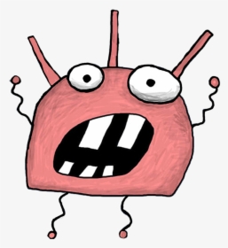 Transparent Scary Face Png - Weird Pink Things, Png Download, Transparent PNG