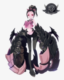Transparent Cute Girl Png - Cute Anime Monster Girl, Png Download, Transparent PNG