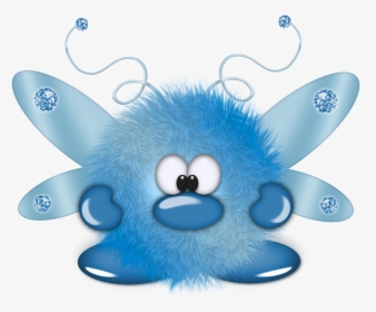 Cute Furry Monster Clipart - Cute Fluffy Monster, HD Png Download, Transparent PNG