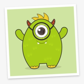 Cute Monster Mascot By Junoteam - Cute Monsters Yellow Transparent Background, HD Png Download, Transparent PNG
