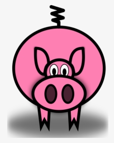 Pink,pig,snout - Pig Clip Art, HD Png Download, Transparent PNG