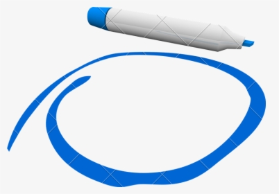 Marker Pen Circle Png, Transparent Png, Transparent PNG