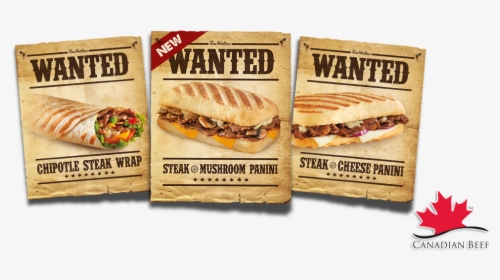 Wanted Posters - Steak And Cheese Tim Hortons, HD Png Download, Transparent PNG