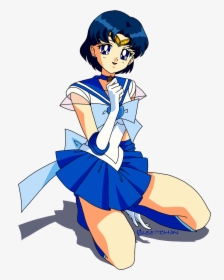 Transparent Sailor Mercury Png - Mercury Sailor Moon Characters, Png Download, Transparent PNG
