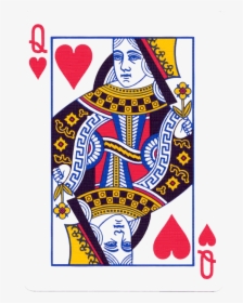 Queen Of Hearts Card Png, Transparent Png, Transparent PNG