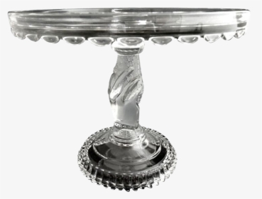 Lovely Victorian Hobbs Brockunier Glass Cake Stand - Cake Stand, HD Png Download, Transparent PNG