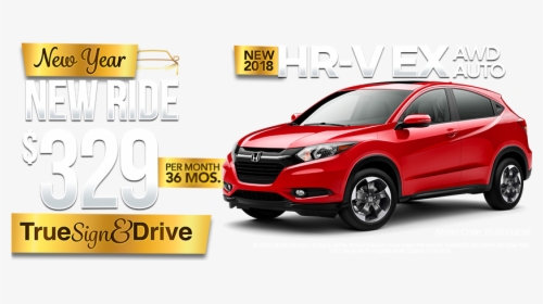 Honda Hrv Lx 2018, HD Png Download, Transparent PNG