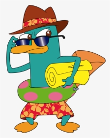 Perry The Platypus In By Markdekabreak On - Perry The Platypus Summer, HD Png Download, Transparent PNG