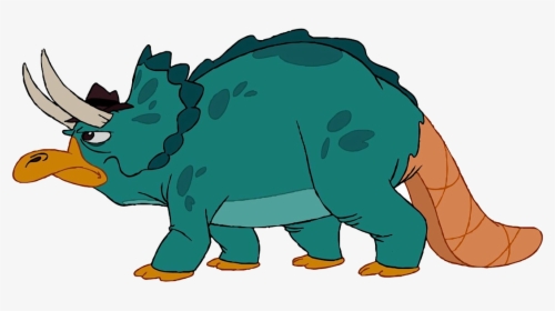 Perry The Triceratops - Perry The Platypus Triceratops, HD Png Download, Transparent PNG