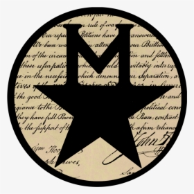 Declaration Of Independence Hamilton Freedom Banner - North Korea Air Force Roundel, HD Png Download, Transparent PNG