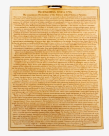 Declaration Of Independence, HD Png Download, Transparent PNG