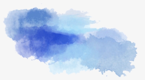 Ftestickers Art Watercolor Paint Brushstrokes Blue - Manchas De Pintura Png, Transparent Png, Transparent PNG