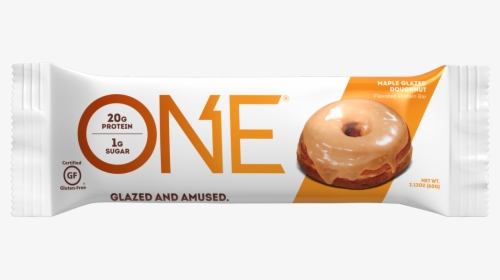 One Bars Maple Glazed Doughnut Protein Bar - Ciambella, HD Png Download, Transparent PNG