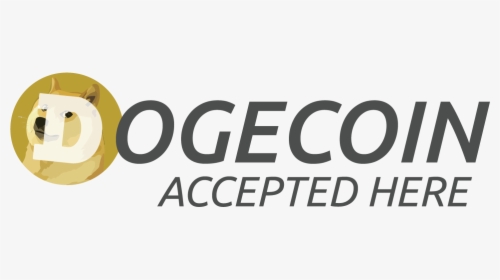 We Accept Dogecoin Logo, HD Png Download, Transparent PNG