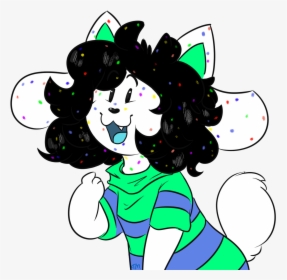 “my First Time Drawin Tem Actually,,, An D Its Rushed - Candytale Temmie, HD Png Download, Transparent PNG
