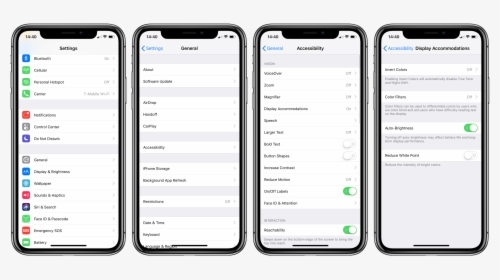 Notifications Setting Iphone X, HD Png Download, Transparent PNG