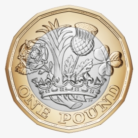New 1 Pound Coin, HD Png Download, Transparent PNG