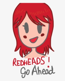 I Love Redheads Btw - Illustration, HD Png Download, Transparent PNG