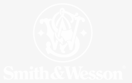 Smith & Wesson Logo - Smith And Wesson Logo White, HD Png Download, Transparent PNG