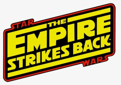 Empire Strikes Back Logo Png - Wars The Empire Strikes Back, Transparent Png, Transparent PNG