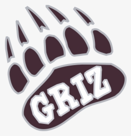 Montana Grizzlies Logo Png Transparent - University Of Montana Griz, Png Download, Transparent PNG