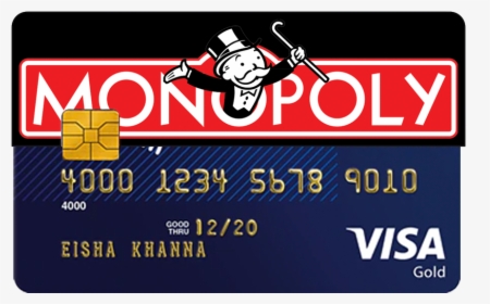 Monopoly Logo Credit And Debit Card Sticker - Label, HD Png Download, Transparent PNG