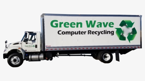 Computer Recycling Truck, HD Png Download, Transparent PNG