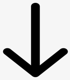 Icon Arrow Pointing Down, HD Png Download, Transparent PNG
