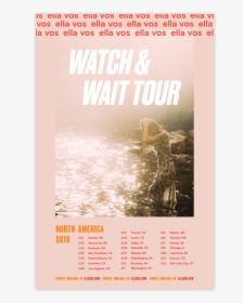 Wait & Wait Tour Poster - Poster, HD Png Download, Transparent PNG