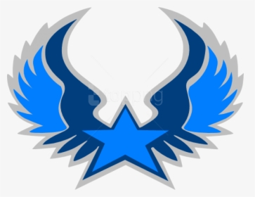Shield With Wings Png - Blue Wings Logo Transparent, Png Download, Transparent PNG
