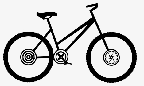 Clip Art Bicycle Png, Transparent Png, Transparent PNG