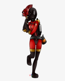 Female Pyro / Tf2 - Tf2 Female Pyro Fanart, HD Png Download, Transparent PNG