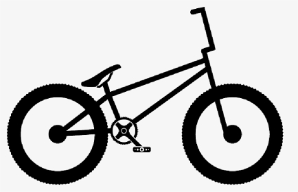 Bike Bmx, Bike, Bicycle, Biking, Sports, Cycling - Bmx Bike Drawing, HD Png Download, Transparent PNG