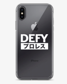 Defy Int Logo Mockup Case On Phone Default Iphone Xxs - Mobile Phone Case, HD Png Download, Transparent PNG