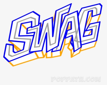 In This Step, Your Drawing Will Get A 3d Effect - Graffiti Word Art Swag, HD Png Download, Transparent PNG