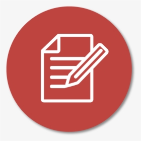 Blog Red Icon - Note Taking Icon, HD Png Download, Transparent PNG