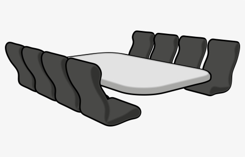 Conference Centre Meeting Space Convention Computer - Conference Room Table Clipart, HD Png Download, Transparent PNG