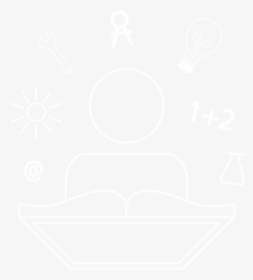 The Sunpower Horizons Program - Johns Hopkins White Logo, HD Png Download, Transparent PNG