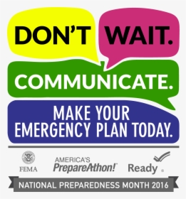 National Disaster And Preparedness Month, HD Png Download, Transparent PNG
