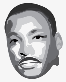 Transparent Martin Luther King Day Clipart - Mlk Drawing Transparent, HD Png Download, Transparent PNG