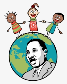 Happy Clipart Martin Luther King Day - Dr King Clip Art, HD Png Download, Transparent PNG
