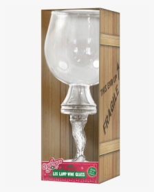 Leg Lamp Wine Glass - Christmas Story Leg Lamp Wine Glass, HD Png Download, Transparent PNG