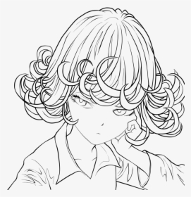Stock Drawing Person - One Punch Man Tatsumaki Draw, HD Png Download, Transparent PNG