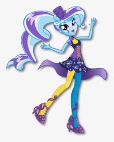 My Little Pony Friendship Is Magic Wiki - My Little Pony Equestria Girls Trixie, HD Png Download, Transparent PNG