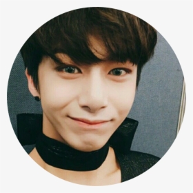 Hyungwon Icons For @hmph Crush 💫 like/reblog If You - Hyungwon Circle Icons, HD Png Download, Transparent PNG