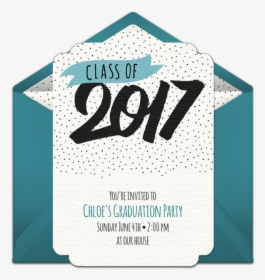 2017 Graduation Invitation Template, HD Png Download, Transparent PNG