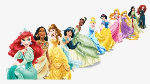 Princesses Transparent Images Download - Walt Disney Princess Background Png, Png Download, Transparent PNG