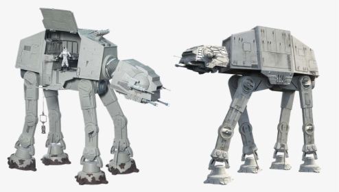 Figure, Toys, At-at, Star Wars, Isolated, Action, Film - Star Wars At At Transparent, HD Png Download, Transparent PNG